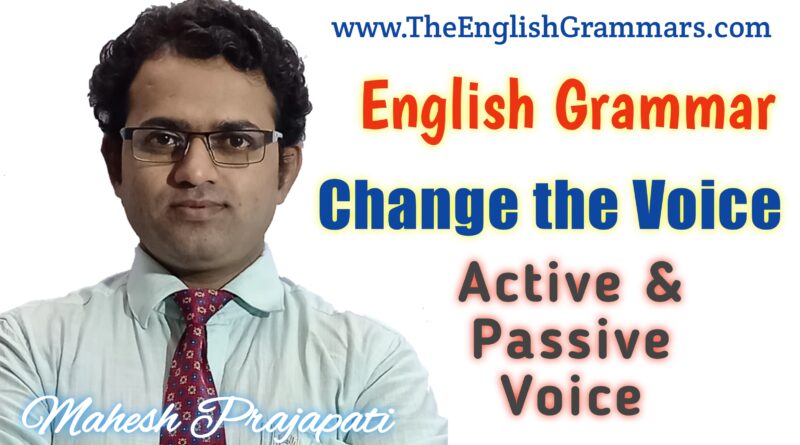 change the voice