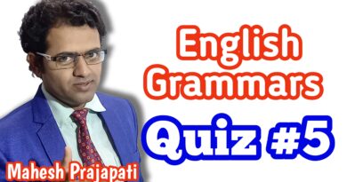 English Grammars quiz