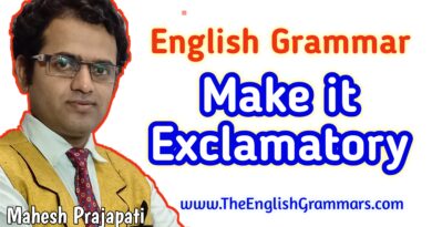 Make it exclamatory