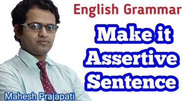 make it assertive