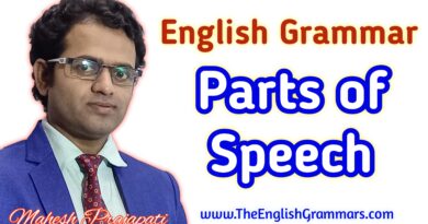 Parts of speech