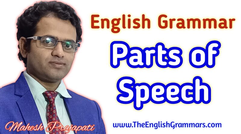 Parts of speech