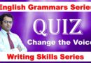 Change the Voice Quiz | English Grammars | Mahesh Prajapati