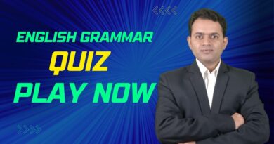 English Grammar Quiz Sunday